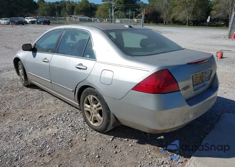 2007 Honda Accord 2.4 Ex from USA, damaged, VIN 1HGCM56767A076444